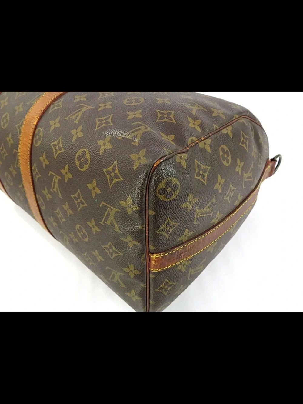 Louis Vuitton Brown Monogram Keepall Duffel Bag
